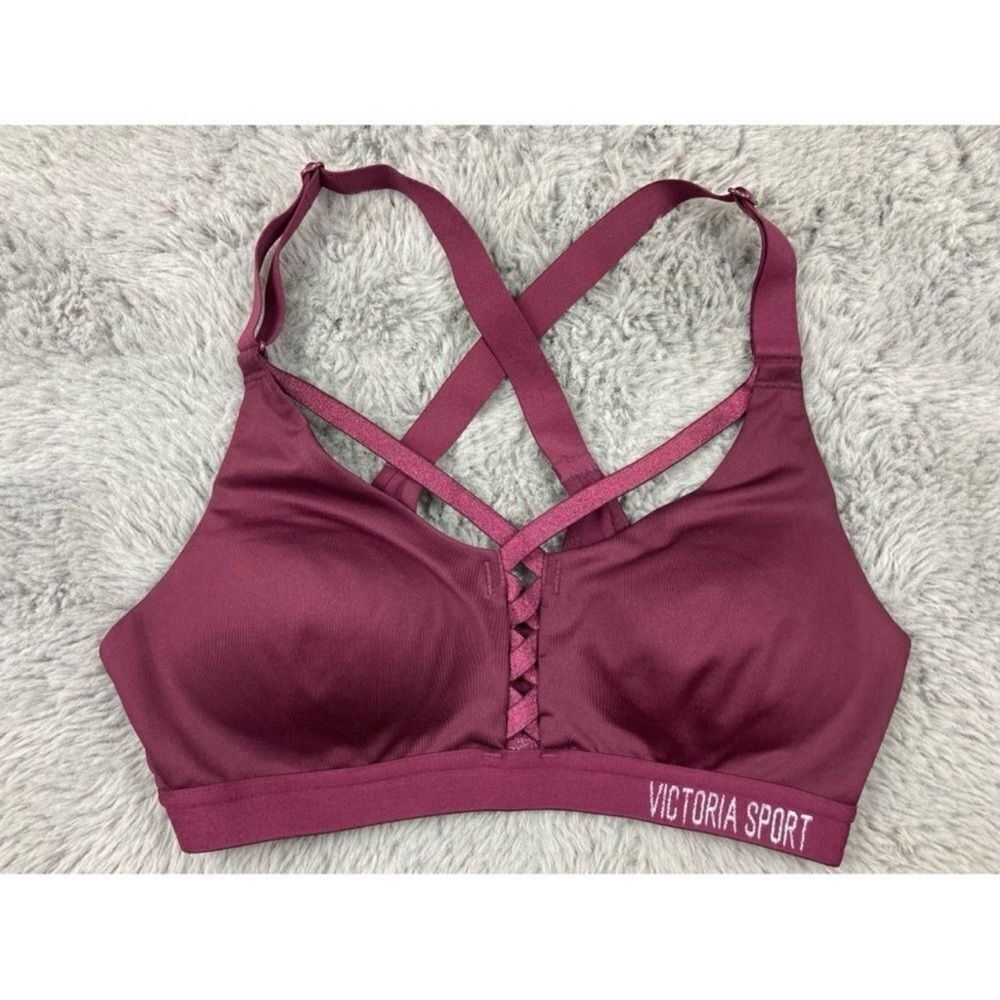 Victoria’s Secret sport incredible lightweight burgundy sports bra